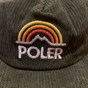 Poler Mtn Rainbow Hat Corduroy SnapBack